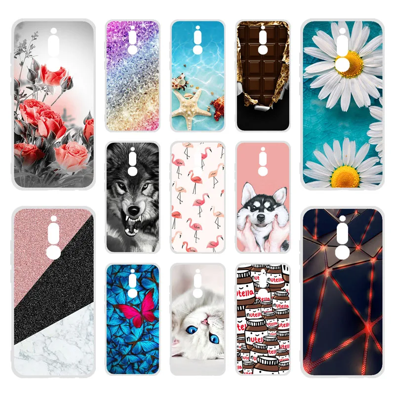 Силиконовый чехол для Xiao mi Red 8 s TPU DIY окрашенный Xio K30 Note Pro 7 8T 8A 9T A3 9 Lite SE 10