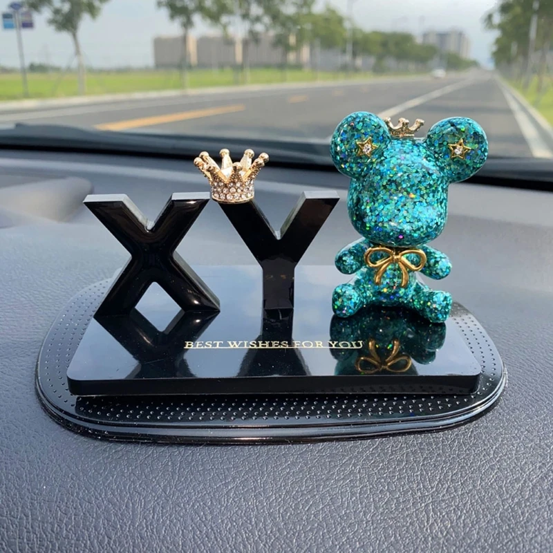 

100Pcs Metal Bow Epoxy Resin Mold Findings Bear Decortive Bowtie Letter Mold Fillings Cute Bow Tie Resin DIY Art Crafts