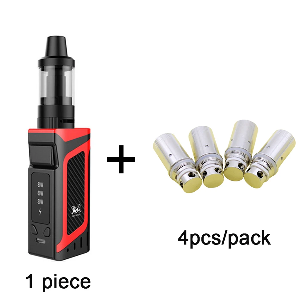 DOTENT VK Vape Kit электронная сигарета 80 Вт коробка мод 2000 мАч батарея 3 5 мл Замена Бака