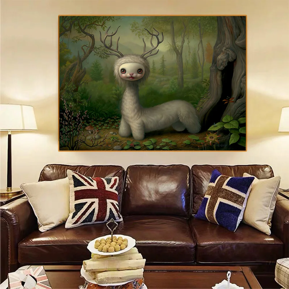 Цитон Mark Ryden yoyoshi The лесной дух 2011 Canvas холст картина маслом детская комната
