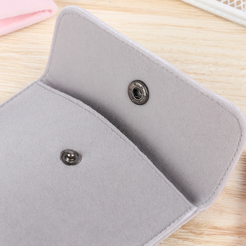 Фланелевая сумка для ювелирных изделий Портативная защиты от пыли бархатный