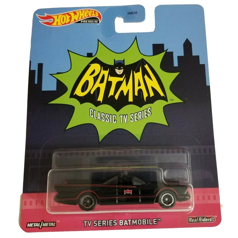 Популярные Колеса 1/64 сериал BATMOBILE Batman Классический мотовездеход настоящий