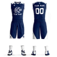 custom sports basketball jersey printed namenumber junior high school college sport breathable exercise uniform