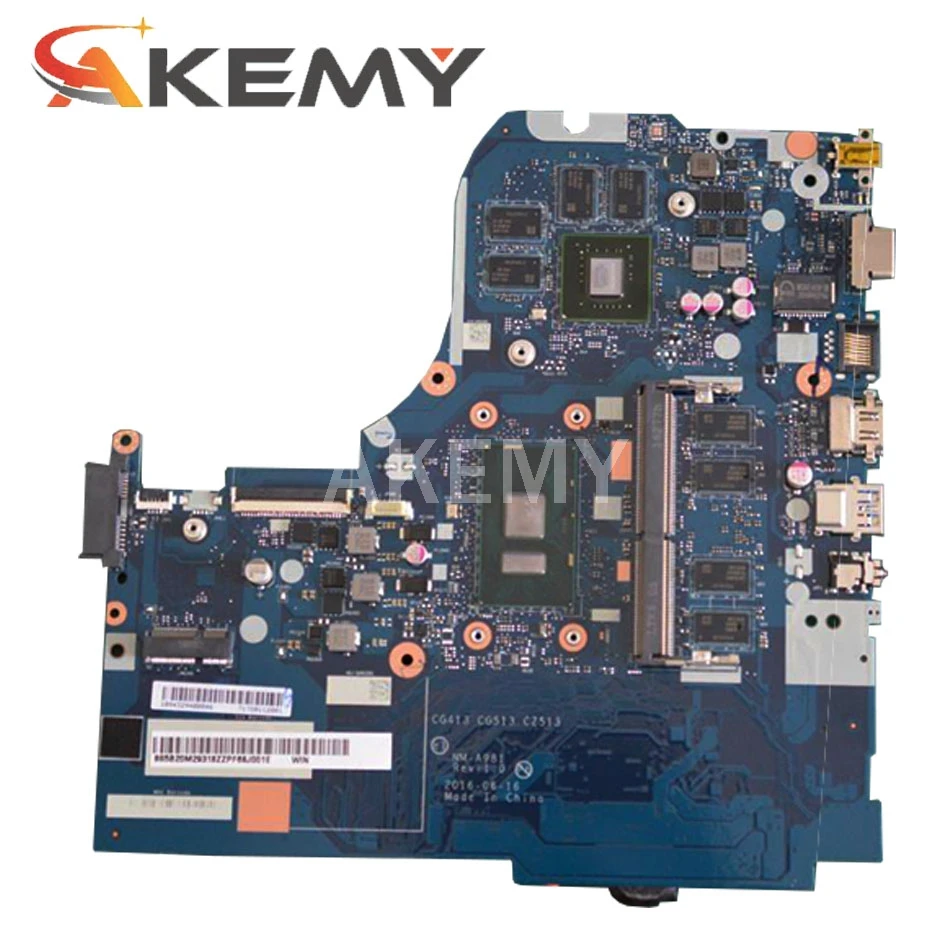 Verkaufen Für Lenovo 310-15IKB 510-15IKB CG413 CG513 CZ513 NM-A981 Notebook PC Motherboard CPU I7 7500U DDR4 4G RAM GT920M 100% Test OK