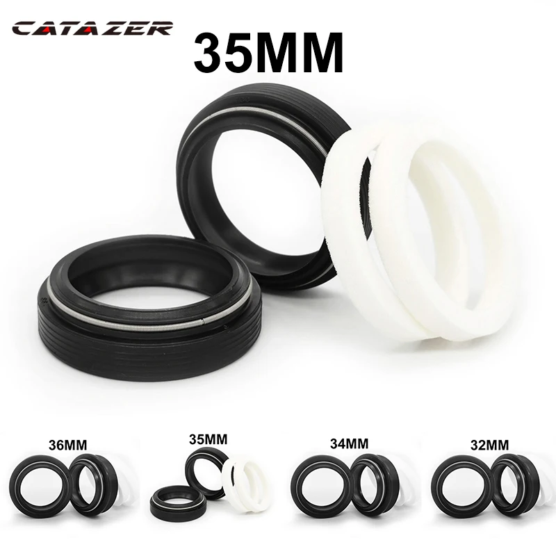 30/32/34/35/36mm Oil Seals Bike Bicycle Front Fork Dust Seal For Fox Rockshox Xfusion Magura Fork