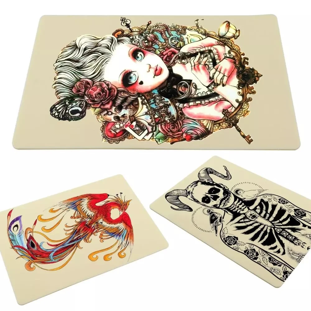 Tattoo Practice Skin Blank Double Sides Tattoo Practice Fake Skin  for Permanent Makeup Supplies Beauty Body Artist for Beginner
