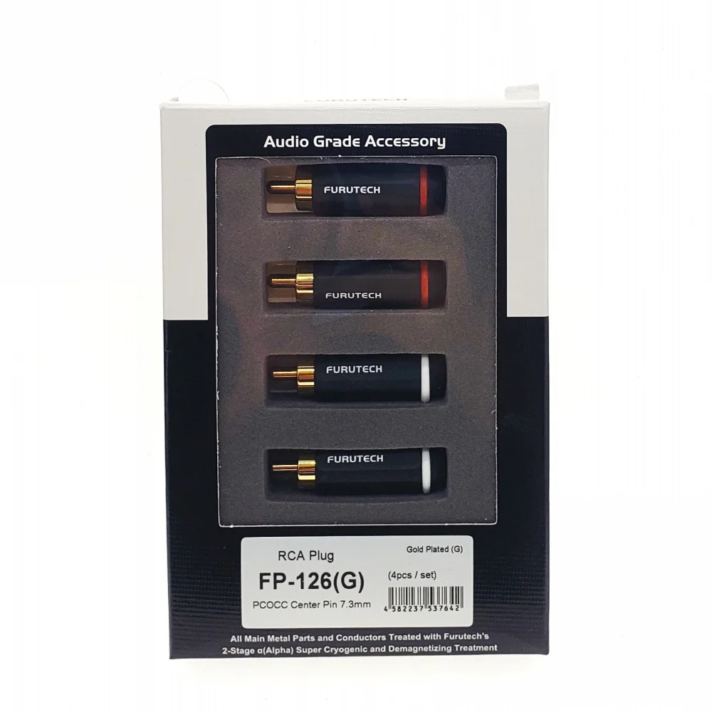 FURUTECH hi Fi FP 126(G) RCA разъем родиево позолоченный 126 (R) PCOCC Центральный штифт end