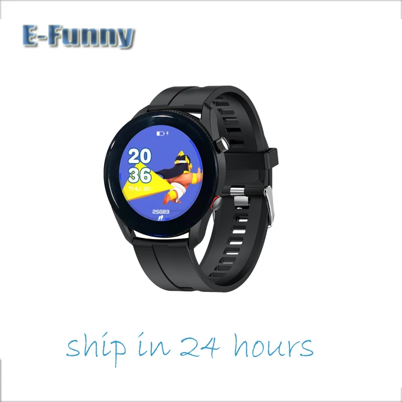 

HW66 Smart Watch for Men Bluetooth Call Music Play Connect TWS Earphone Fitness Tracker for Andorid IOS for HUAWEI Xiaomi Watch