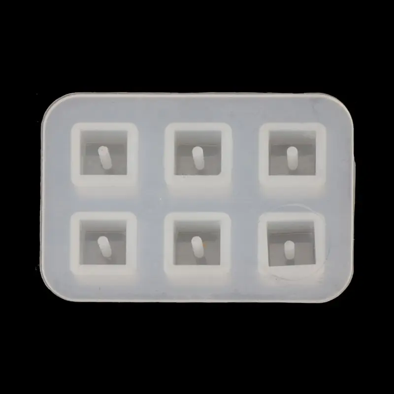 

10MM Square Beads Silicone Mold Jewelry Epoxy Resin Casting Mold Jewelry Making