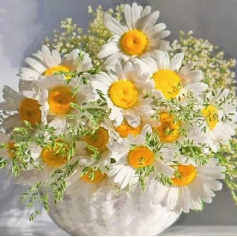 5D DIY Алмазная картина Цветочная композиция ваза алмаз для алмазной вышивки