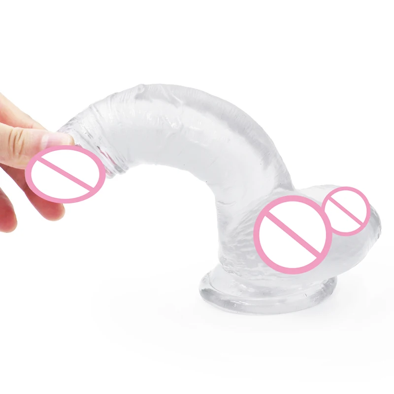 Огромный Кристальный фаллоимитатор 7 87 дюйма для женщин секс игрушки G spot не