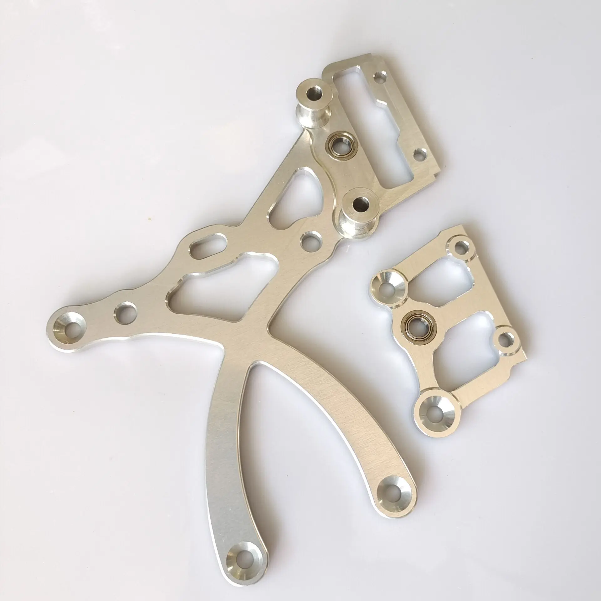 Baja cnc 7075 задняя верхняя пластина подходит для baja 5b 5t 5sc | Игрушки и хобби