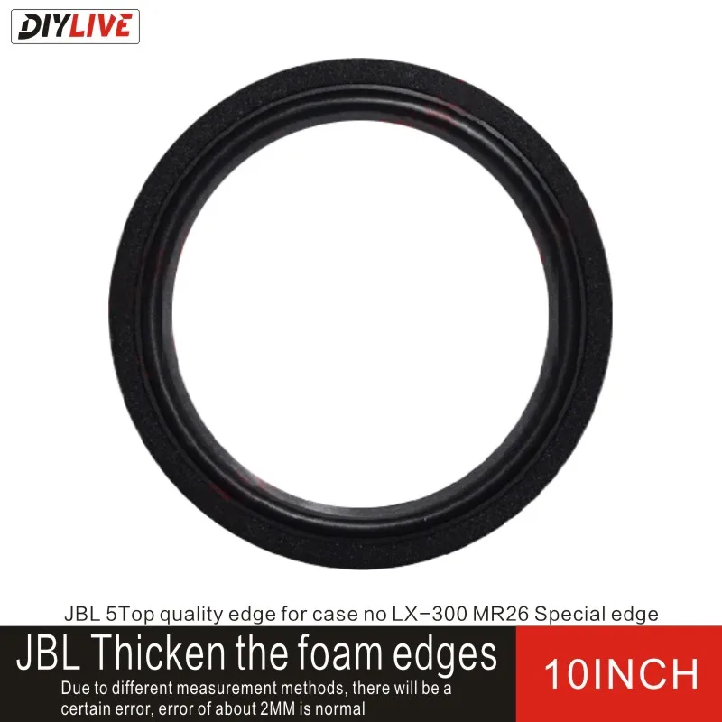DIYLIVE 10 дюймовые ремонтные аксессуары поролоновая сторона складной сабвуфер