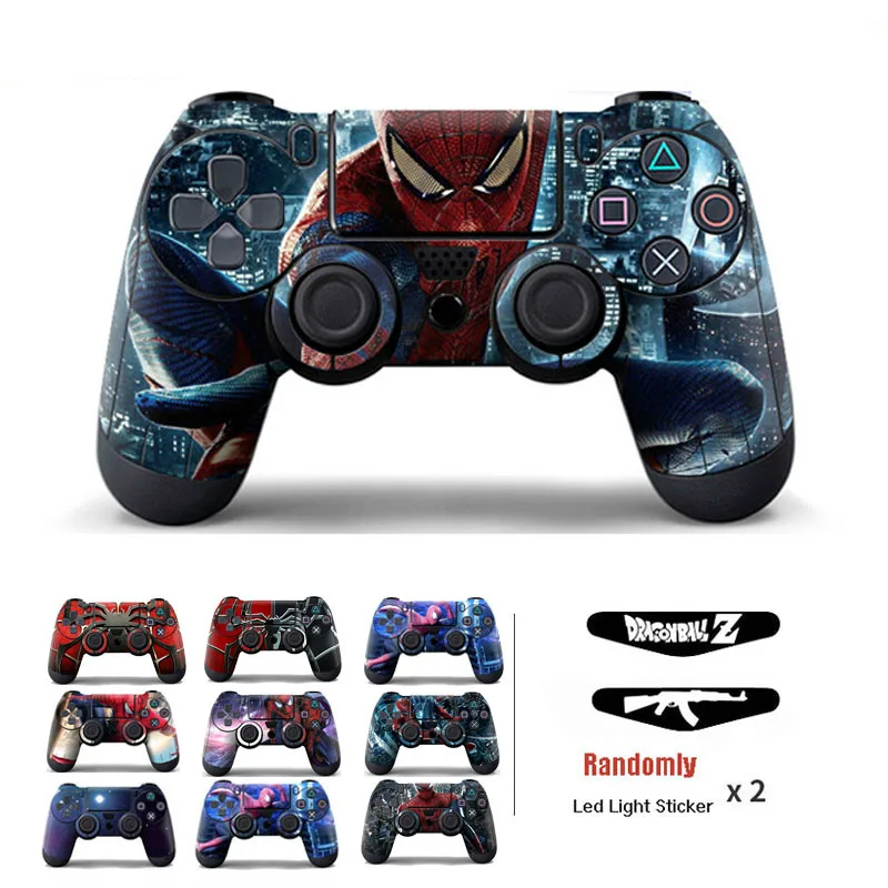 Наклейка из ПВХ для беспроводного контроллера PS4 геймпад Защитная Playstation 4