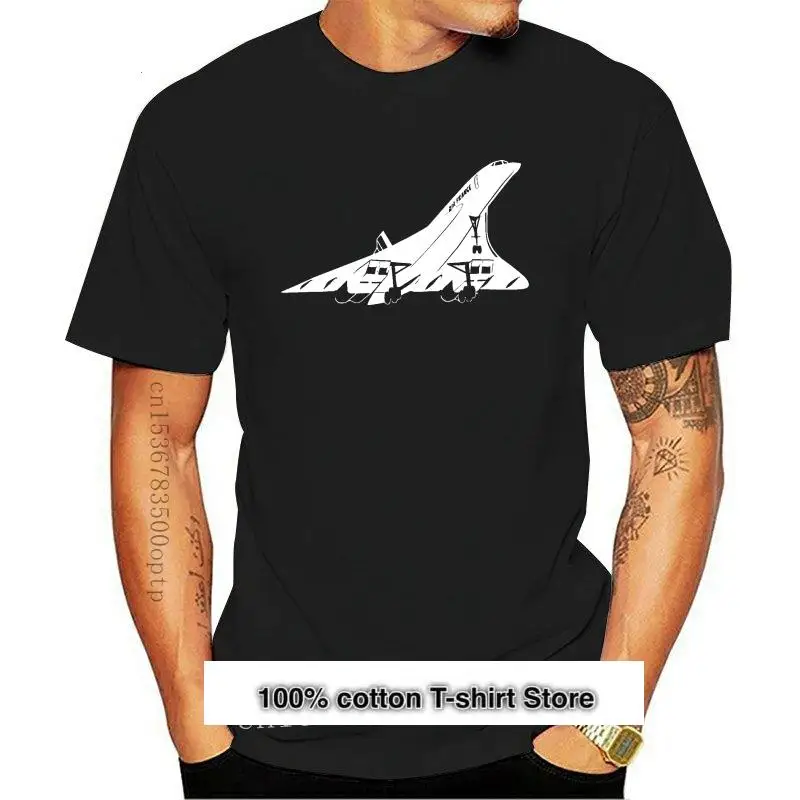 

Camiseta de manga corta para hombre, camisa de Airliner Turbojet, supersónica, barata, novedad