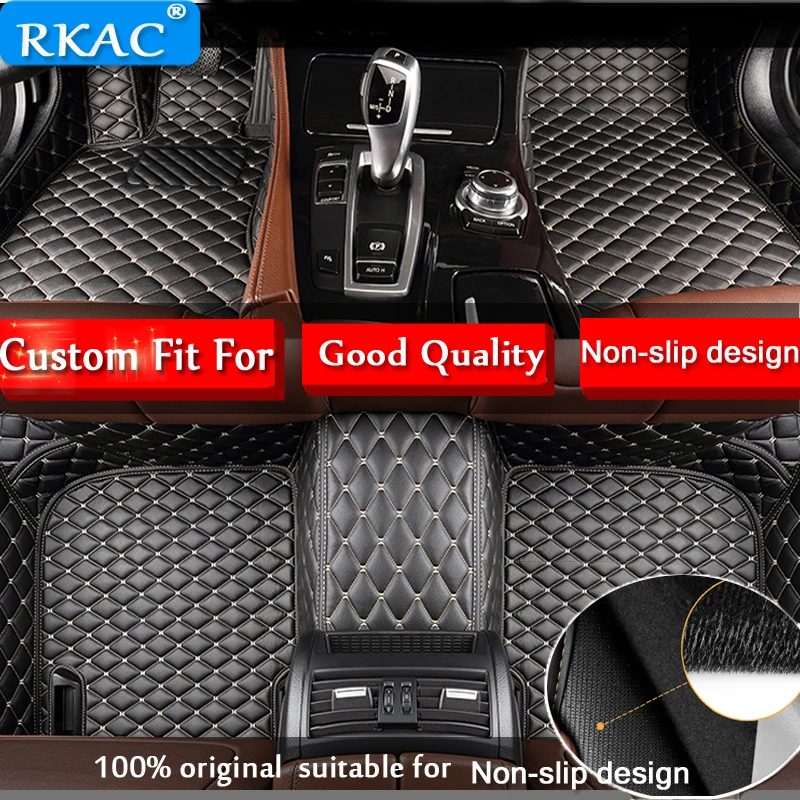 

RKAC Custom fit leather car floor mats For mazda all model mazda 3 5 6 8 CX-3 CX-5 CX-7 CX-9 atenza Tribute car accessories