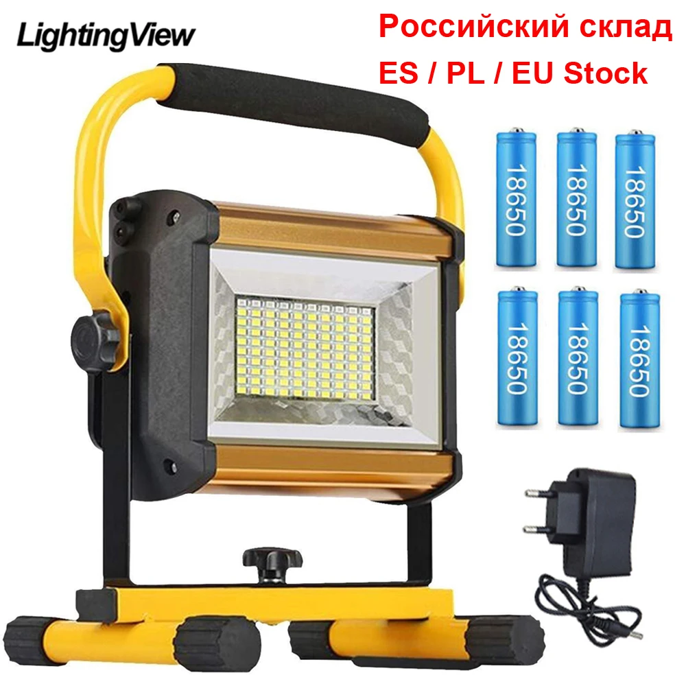 Светодиодный портативный Точечный светильник worlight перезаряжаемый поисковый