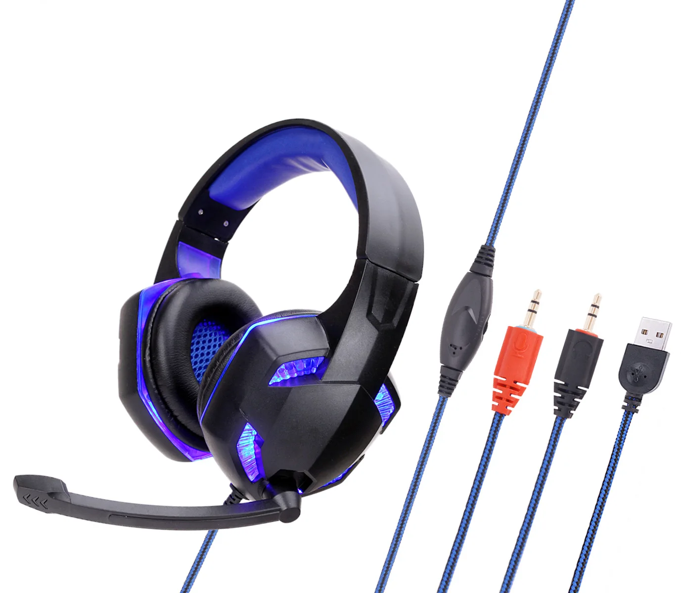 

SY884MV Computer E-sports Game Luminous Chicken Headset Headset
