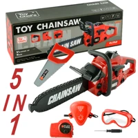 toy choi%e2%80%99s pretend play chainsaw toy tool set outside kit outdoor preschool gardening lawn gift for children kids boys girls