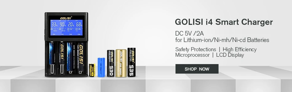 2 шт GOLISI S30 18650 3000 мАч 25А мощный E-CIG аккумулятор IMR 18650 для VAPE фонарик налобный фонарь Игрушка