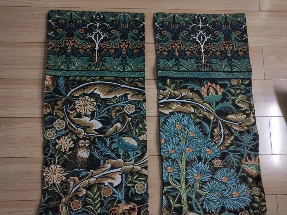 

Belgian Wall Hanging Tapestry Modern Home Fabric William Morris Tree Of Life Vertical Long Rural Background Painting Decorative