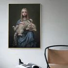 Постеры на холсте с изображением кошки Марка Райдена, настенные картины для современной гостиной, аксессуары для домашнего декора