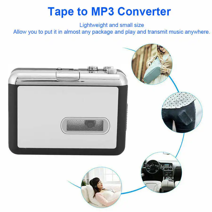 WL231 HIFI USB стерео Кассетный плеер лента к MP3 дисковому аудиоконвертеру