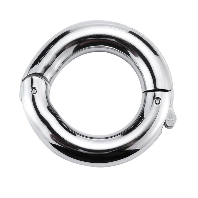 Регулируемые металлические кольца на пенис шариковое растягивающее кольцо из
