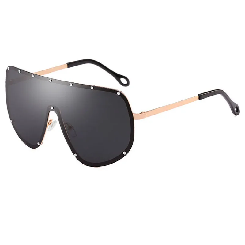 Vogue большие спортивные солнцезащитные очки поляризационные цельные линзы защита