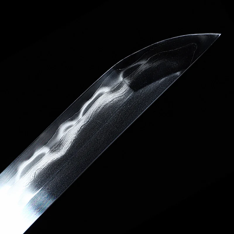 

Authentic Handmade Japanese Samurai Sword 1095 Steel San Mai Structure Blace Cay Tempered Real Katana Battle Ready