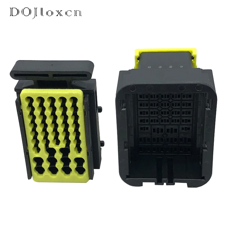 

1/5/10/20 Sets 42 Pin 936421-2 936429-2 Electrical Automobile ECU Connector Black Male Female Waterproof Sealed Plug Sockets