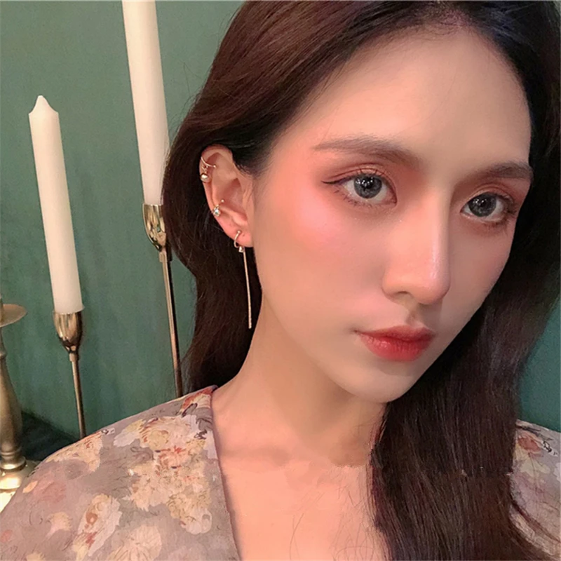 HZ 2019 5 шт./компл. геометрический капли воды Кристалл Кулон Стразы монета цепь