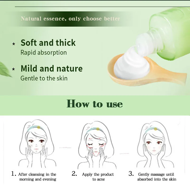 MABREM крем для лечения акне растительный лица удаление шрамов контроль жирности