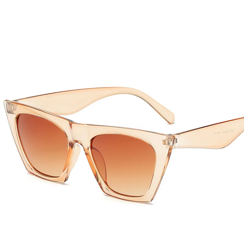 New Trend Square Sunglasses Personality Retro Net Red Sunglasses Fashion Cat Eye Cross-border Sunglasses