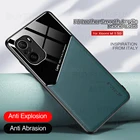 Чехол для Xiaomi My11i, искусственная кожа, акриловый защитный чехол для Xiaomi Mi 11i Mi11i