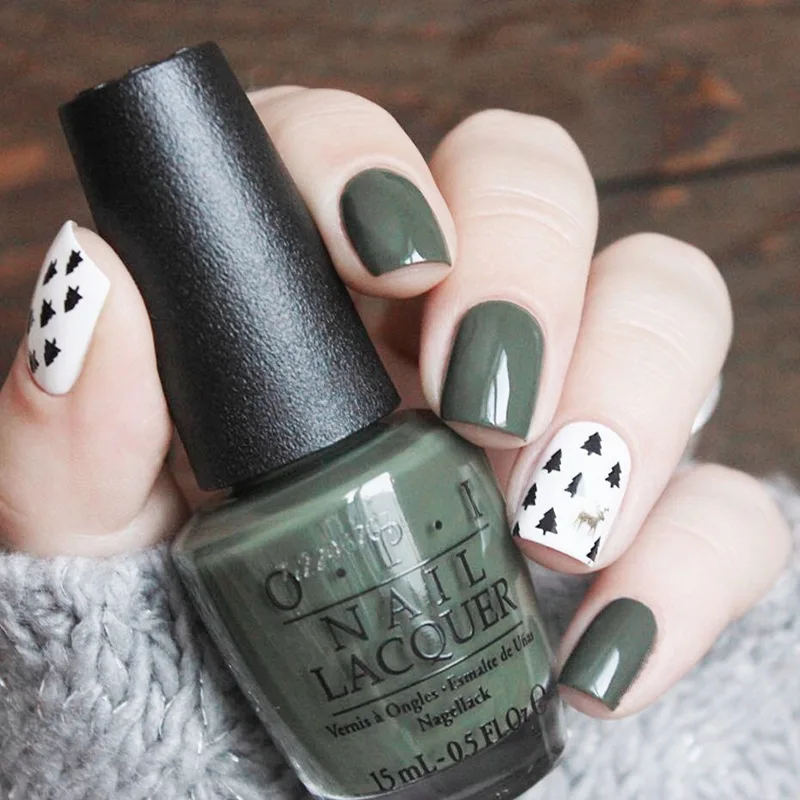 24pcs Fake Nail Tips Short Oval Full Cover Nails Art Press A Variety Of Options Can Be Used As Christmas Gift | Красота и здоровье