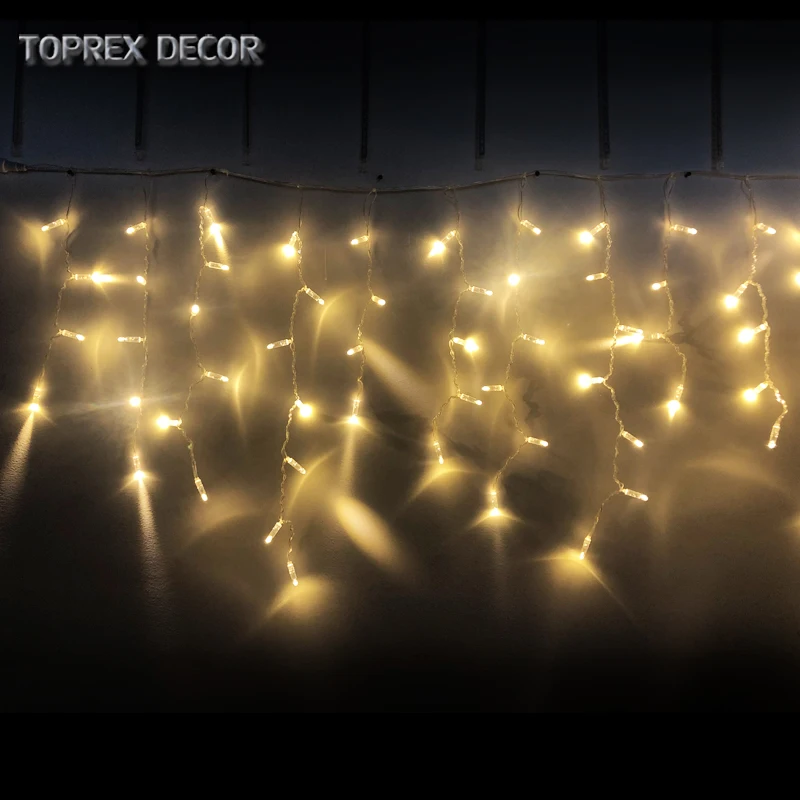 Светодиодный Рождественский светильник Toprex в виде сосулек 3 м|Осветительные