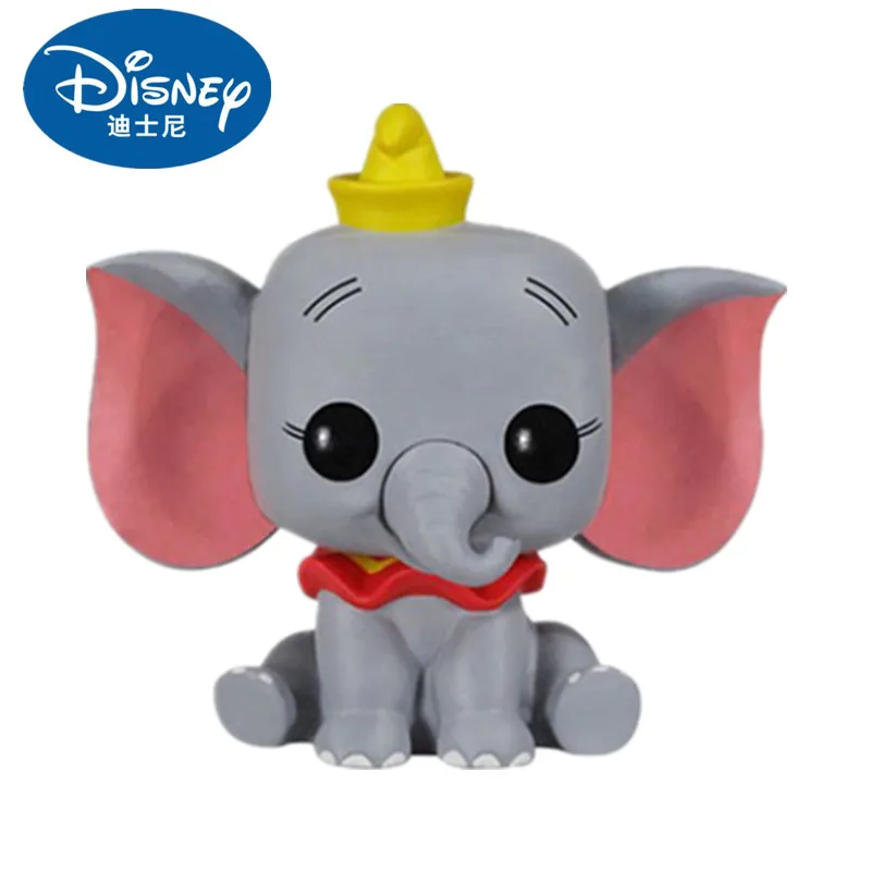 

Фигурки из мультфильма Disney DUNMBO с милым слоном 50, коллекционная Виниловая фигурка, модель игрушки, коллекционная игрушка, подарок для детей
