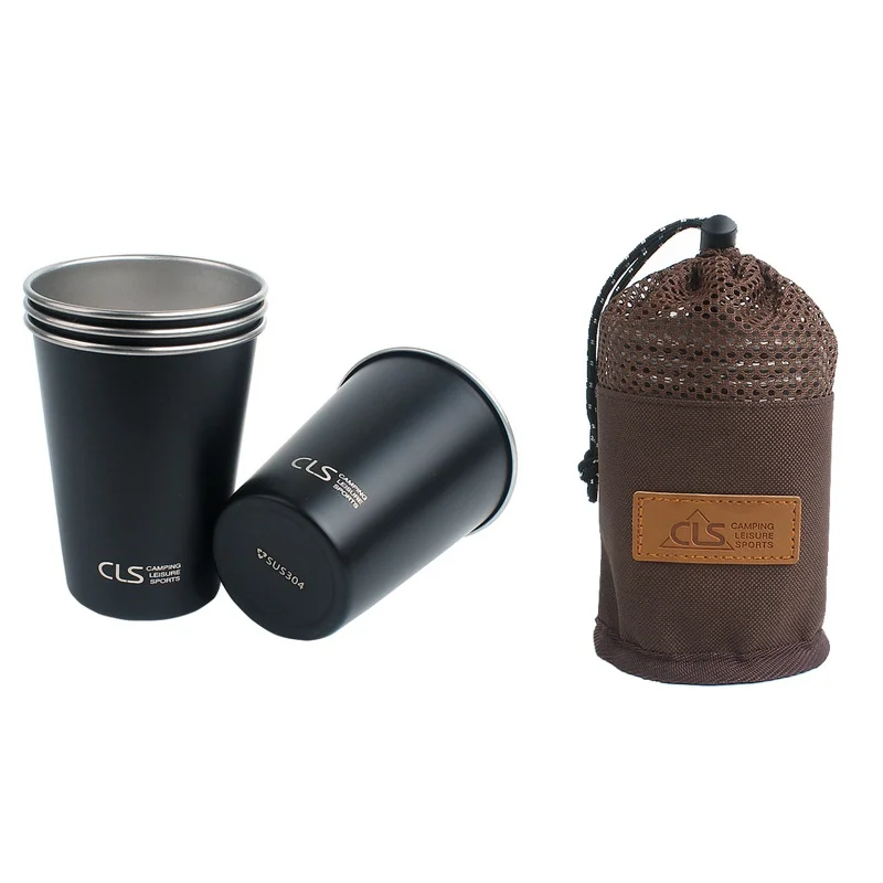 4 шт./компл. Кемпинг чашка для барбекю на открытом воздухе может использоваться в