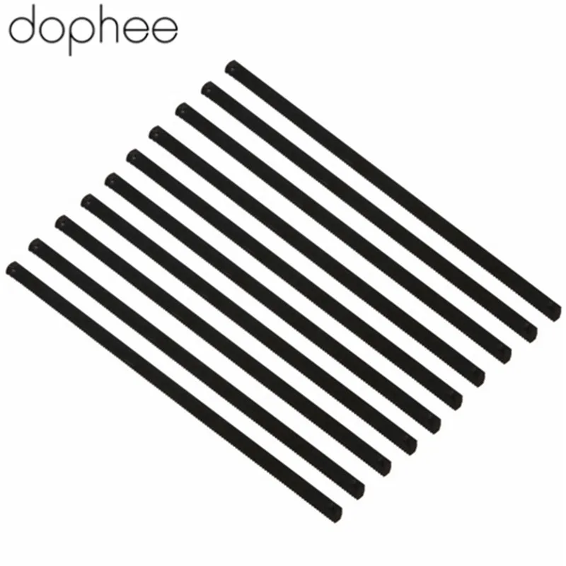 Dophee 150 мм 6-дюймовая мини Серра ножовочное полотно Нержавеющая сталь ручная пила Лезвие Сьерра-рамка Gereedschap Houtbewerking тестер 10 шт