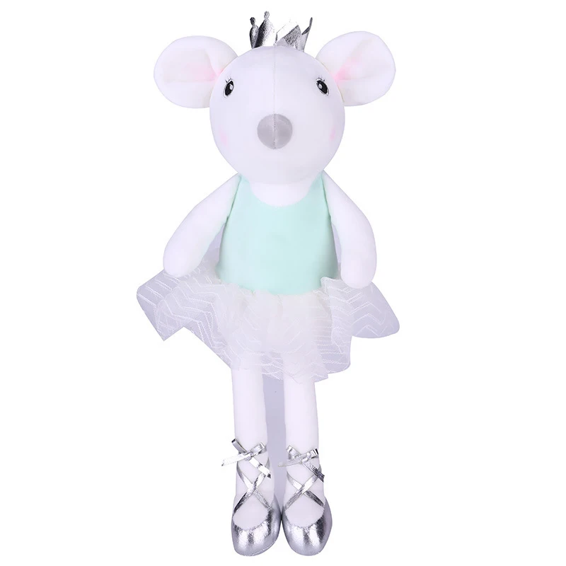 Балетная мышь плюшевая игрушка милые мягкие животные крыса танцующая кукла