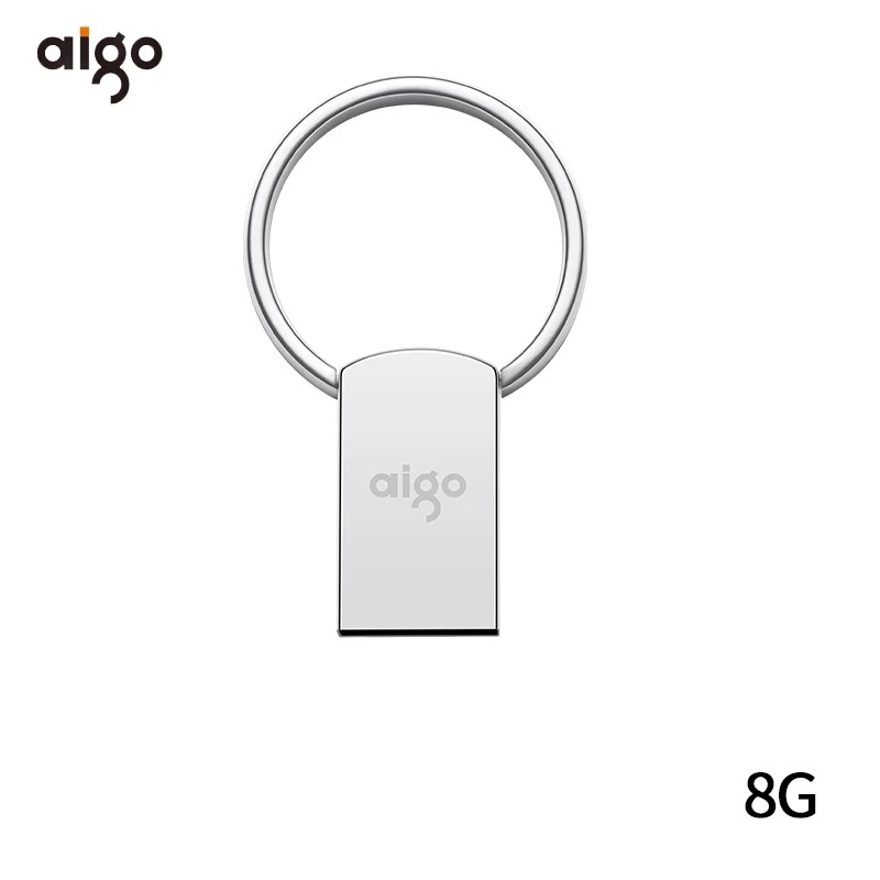Aigo мини-брелок genie pen drive 8G usb флэш-накопитель Водонепроницаемый Карманный размер