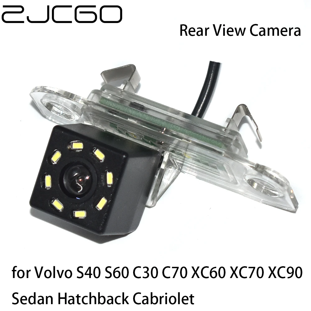 Автомобильная камера заднего вида ZJCGO CCD HD для Volvo S40 S60 C30 C70 XC60 XC70 XC90|Камеры авто| |