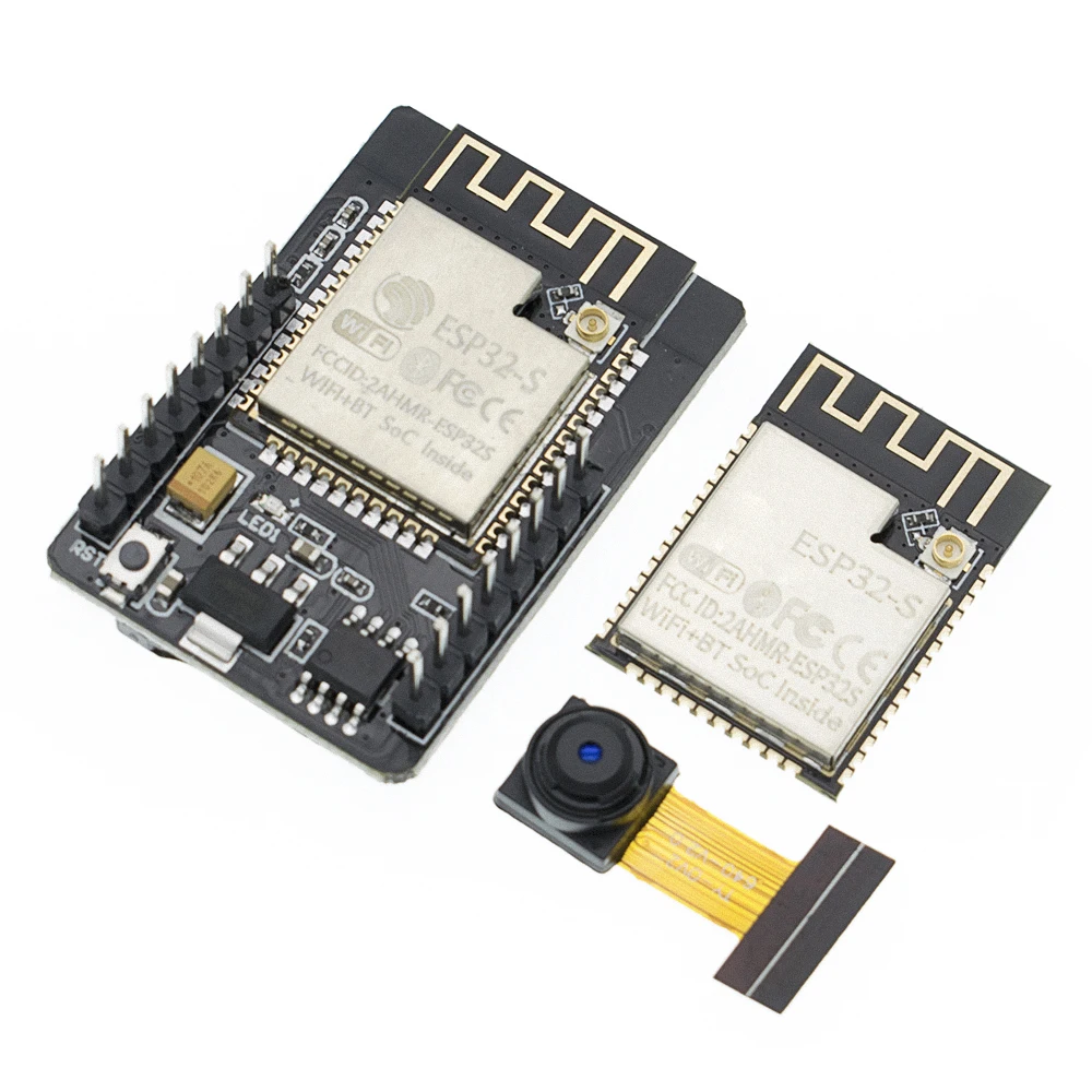 10 шт. модуль ESP32 с Wi Fi макетная плата 5 В Bluetooth модулем камеры OV2640|Интегральные