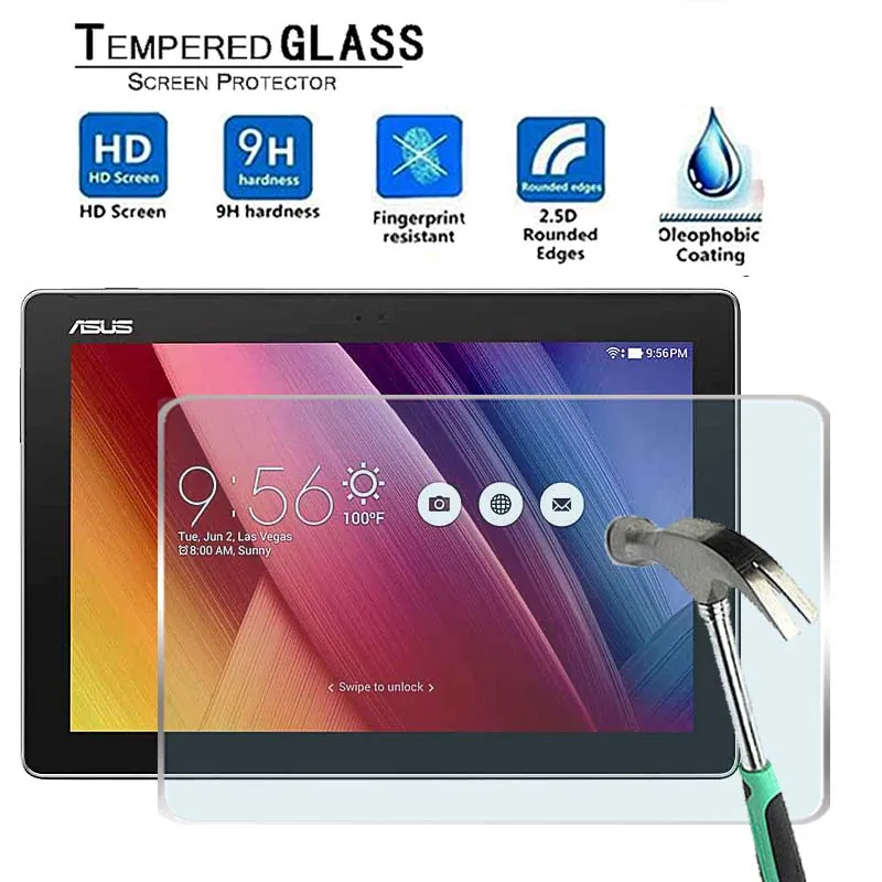 Защитная пленка из закаленного стекла для Asus ZenPad 10 Premium Tablet 9H|Защитные экраны