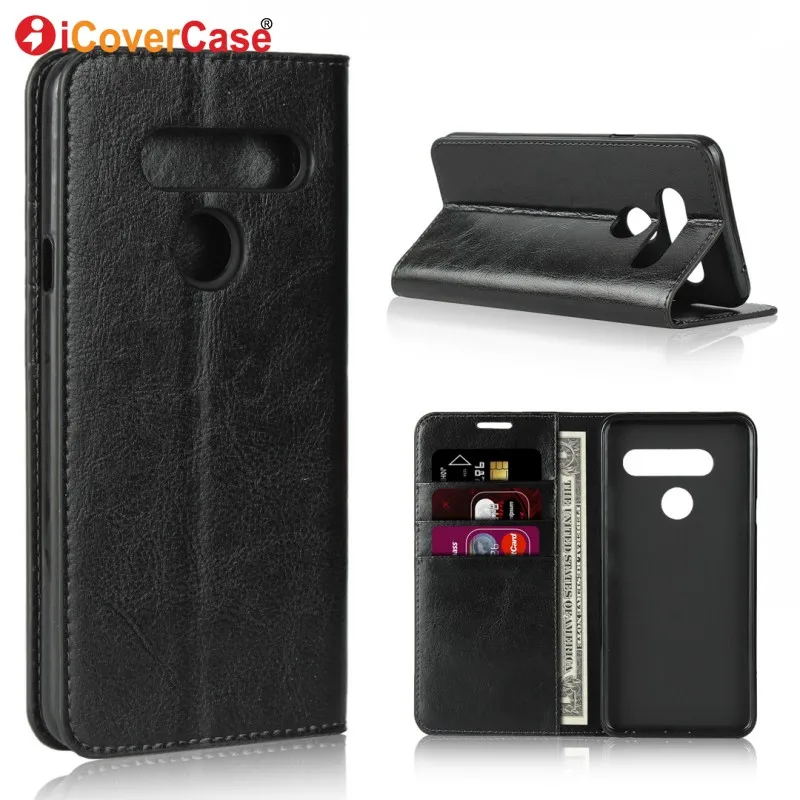 

Flip Cover For LG V40 ThinQ Case Coque Funda Capa Luxury Leather Book Wallet For LG V40 ThinQ Case Covers Mobile Phone Accessory