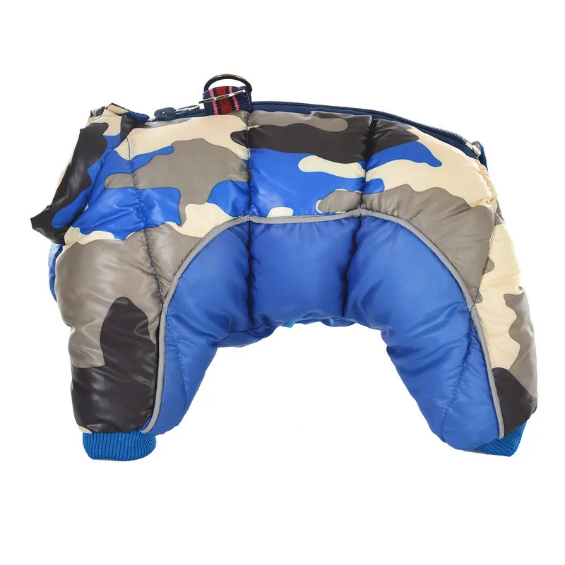 

Winter Waterproof Dog Clothes Reflective Warm Dog Coat Jacket Four Legs Clothing Samll Pet Chihuahua French Bulldog Outfits Vest
