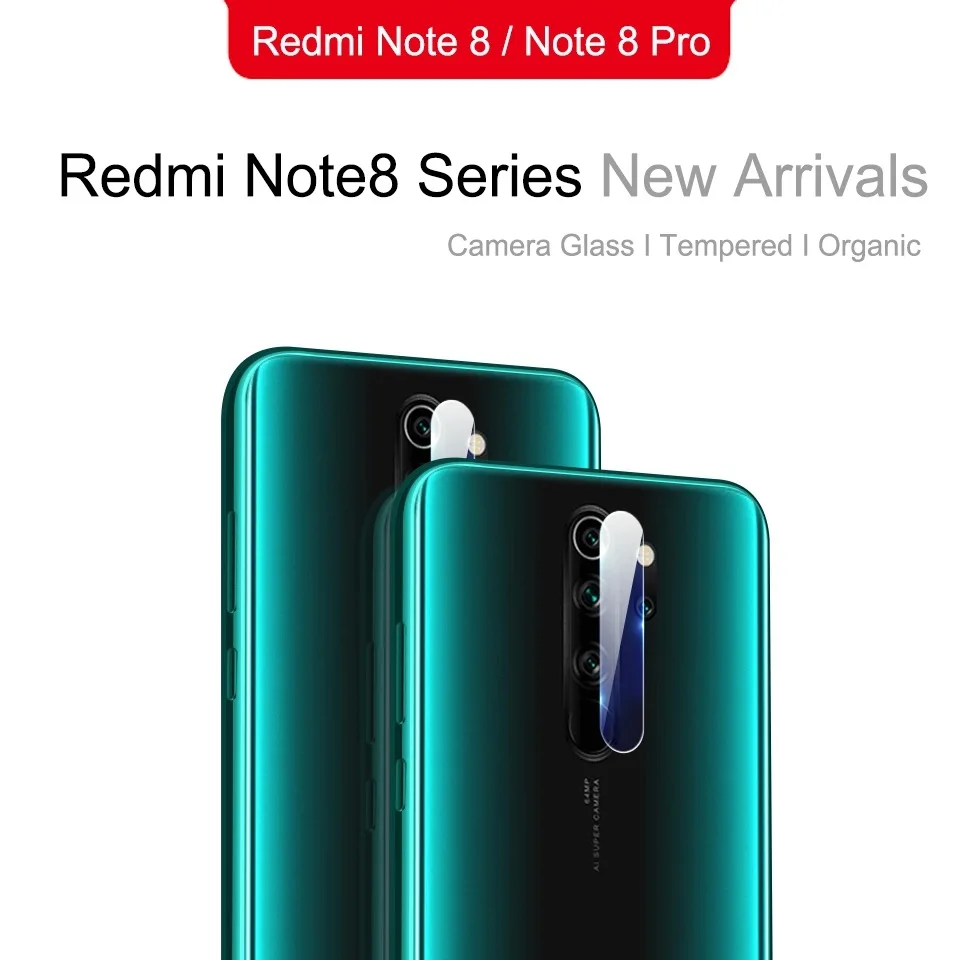 Адаптер 2-в-1 для стеклянного объектива камеры для xiaomi redmi 8t защитное стекло на xiomi redmi note 8 pro note 8pro note8 note8t лист безопасности пленка