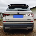 Подходит для Skoda Kodiak Спойлер ABS пластик углеродное волокно вид хэтчбека крыша заднее крыло Корпус Комплект Аксессуары