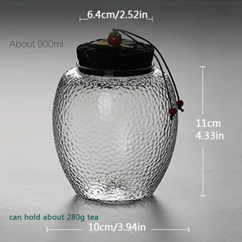 Кухонная Стеклянная банка для хранения Conister с тканевым покрытием еда чай кофе